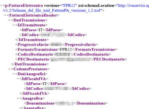 Componente fatture XML